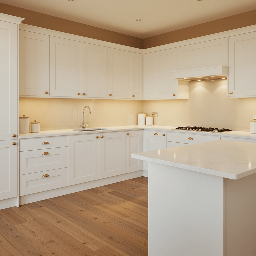Beautifully remodeled kitchen with modern cabinets and countertops, representing high-quality remodeling services